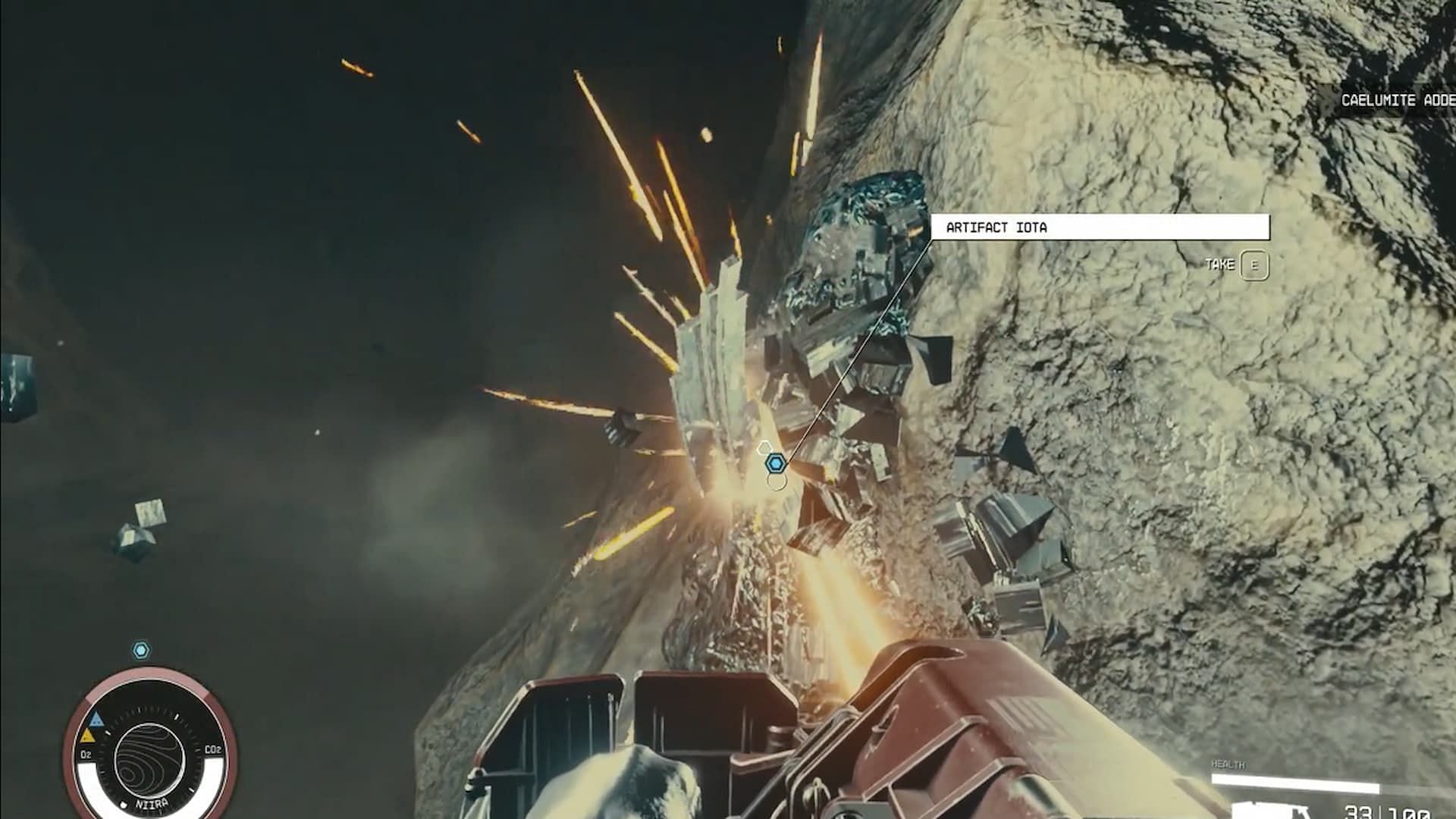 Locate an artifact to unlock a power (Image via Bethesda)